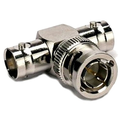 RF Solutions Tee 50Ω RF Adapter BNC Plug to BNC Socket