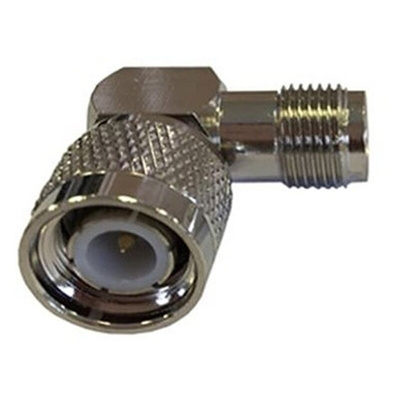 RF Solutions Right Angle 50Ω RF Adapter TNC Plug to TNC Socket