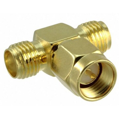 RF Solutions Right Angle 50Ω RF Adapter SMA Plug to SMA Socket