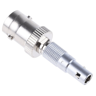 Lemo Straight 50Ω RF Adapter BNC Plug to NIM-CAMAC CD/N 549 Socket
