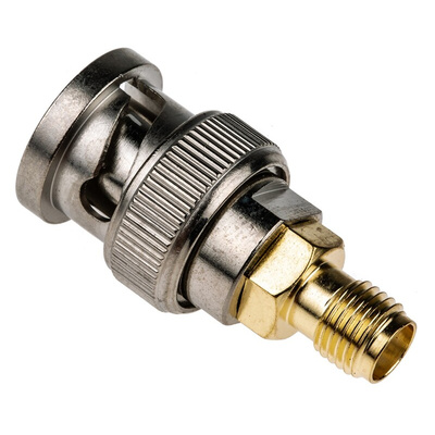 RF Solutions Straight 50Ω RF Adapter SMA Socket to BNC Plug