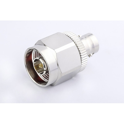 RS PRO Straight 75Ω Coaxial Adapter BNC Plug to BNC Socket 6GHz