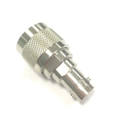RS PRO Straight 50Ω Coaxial Adapter Type N Plug to BNC Socket 11GHz