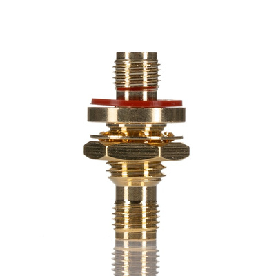 RS PRO Straight 50Ω Coaxial Adapter SMA Socket to SMA Socket 18GHz