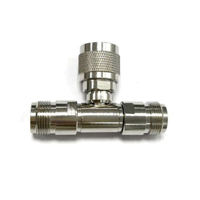RS PRO Tee 50Ω Coaxial Adapter N Socket to N Socket 11GHz