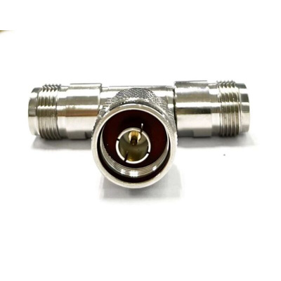 RS PRO Tee 50Ω Coaxial Adapter N Socket to N Socket 11GHz