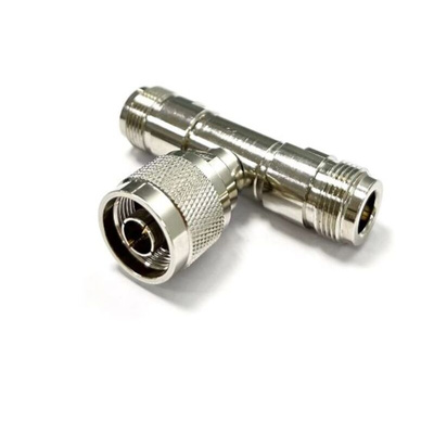 RS PRO Tee 50Ω Coaxial Adapter N Socket to N Socket 11GHz
