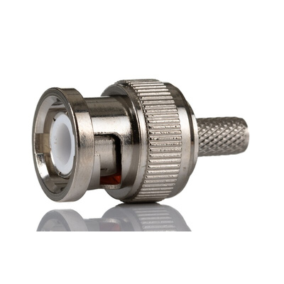 RS PRO Straight 50Ω Coaxial Adapter BNC Plug to BNC Plug 3GHz