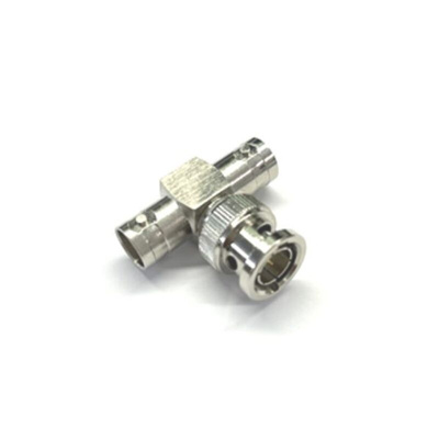RS PRO Tee 75Ω Coaxial Adapter BNC Plug to BNC Socket 1GHz