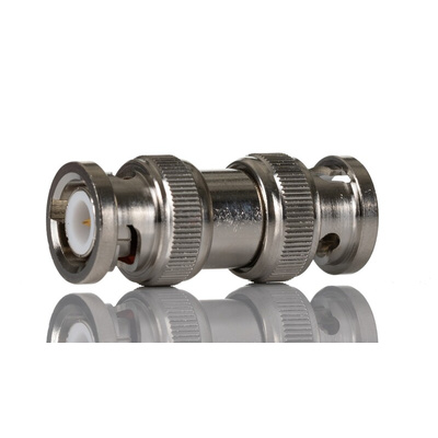 RS PRO Straight 50Ω Coaxial Adapter BNC Plug to BNC Plug 4GHz