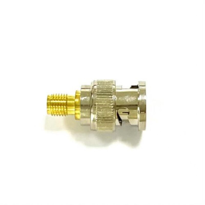 RS PRO Straight 50Ω Coaxial Adapter SMA Plug to BNC Socket 4GHz