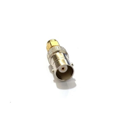 RS PRO Straight 50Ω Coaxial Adapter SMA Plug to BNC Socket 4GHz