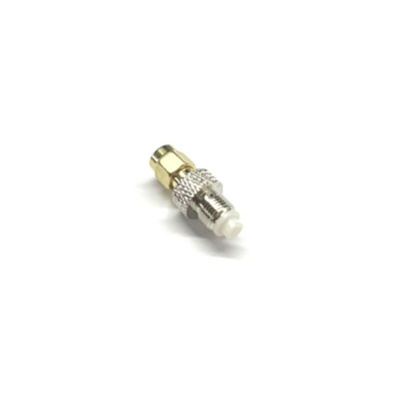 RS PRO Straight 50Ω Coaxial Adapter FME Socket to SMA Plug 900MHz