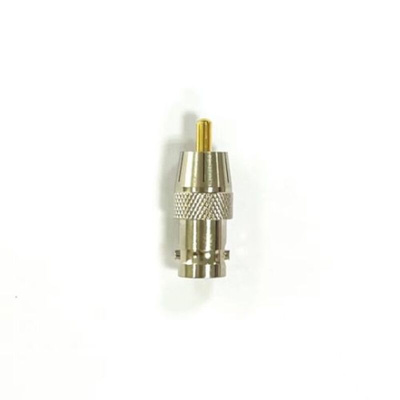 RS PRO Straight 75Ω Coaxial Adapter RCA Plug to BNC Socket 250Hz