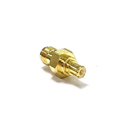 RS PRO Straight 50Ω Coaxial Adapter SMA Socket to MCX Plug 6GHz