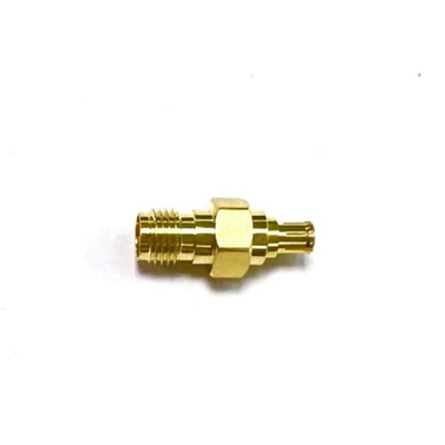 RS PRO Straight 50Ω Coaxial Adapter SMA Socket to MCX Plug 6GHz