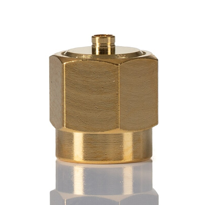 RS PRO Straight 75Ω Coaxial Adapter SMA Plug to UFL Socket 6GHz