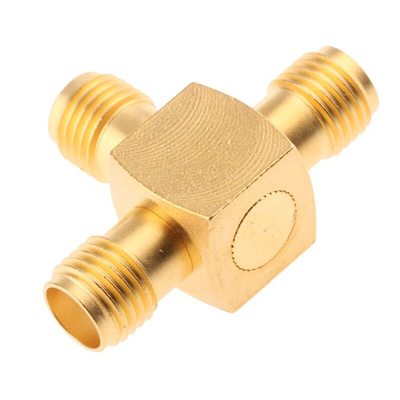Telegartner Tee 50Ω RF Adapter SMA Socket Socket