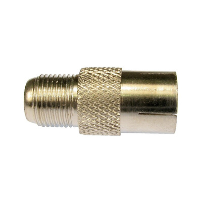 RS PRO Straight RF Adapter Type F Socket to Type F Socket