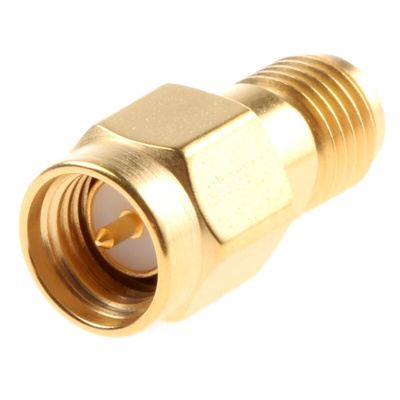 Straight 50Ω RF Adapter SMA Plug to SMA Socket 0 → 18GHz