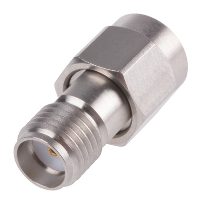 Radiall Straight 50Ω RF Adapter SMA Plug to SMA Socket 18GHz