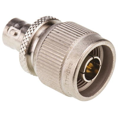 Radiall Straight 50Ω RF Adapter BNC Socket to N Plug 4GHz