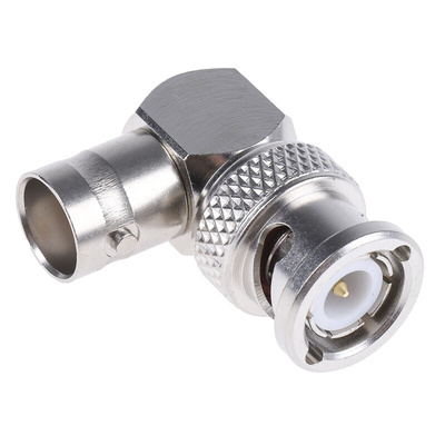 Right Angle 50Ω RF Adapter BNC Plug to BNC Socket 0 → 4GHz