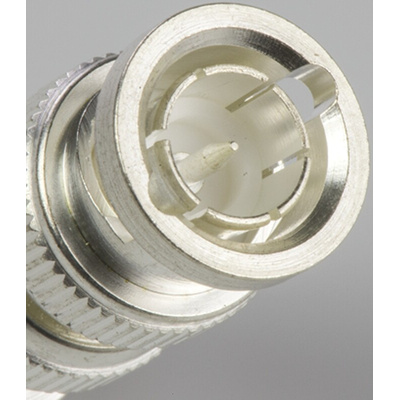 TE Connectivity Straight 75Ω RF Adapter BNC Plug to BNC Plug 2GHz