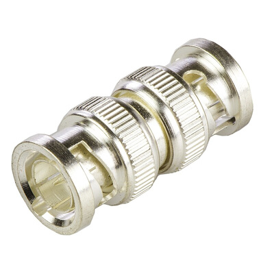 TE Connectivity Straight 75Ω RF Adapter BNC Plug to BNC Plug 2GHz