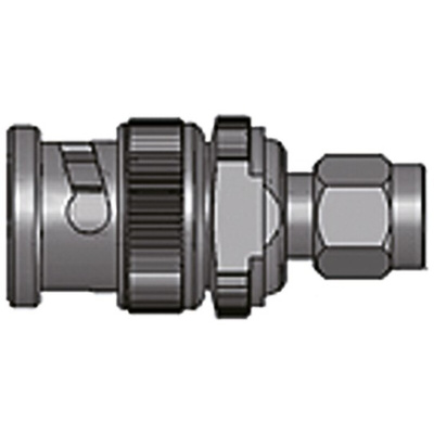 Yuetsu Straight Coax Adapter BNC Plug to SMA Plug 2GHz