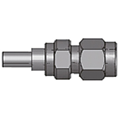 Yuetsu Straight Coax Adapter MMCX Socket to SMA Plug 6GHz