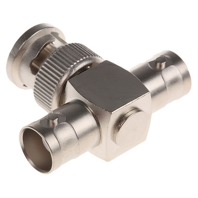 Telegartner Tee 50Ω RF Adapter BNC Plug to BNC Socket 4GHz