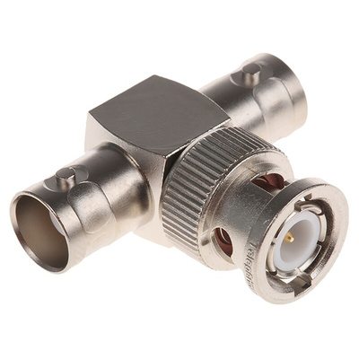 Telegartner Tee 50Ω RF Adapter BNC Plug to BNC Socket 4GHz