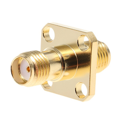Telegartner Straight 50Ω RF Adapter SMA Socket to SMA Socket 18GHz