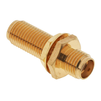 Telegartner Straight 50Ω RF Adapter SMA Socket to SMA Socket 18GHz