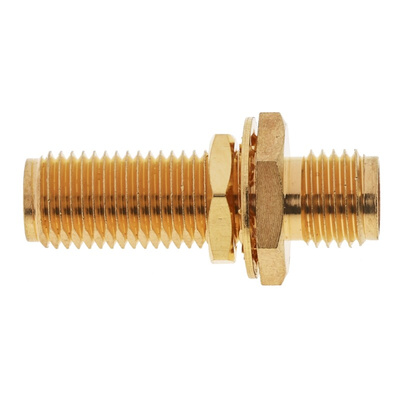 Telegartner Straight 50Ω RF Adapter SMA Socket to SMA Socket 18GHz