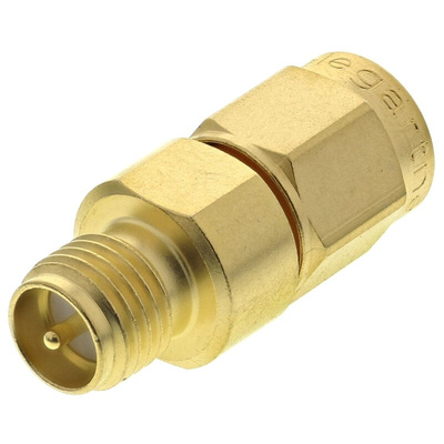 Telegartner Straight 50Ω RF Adapter SMA Plug to R-SMA Socket 6GHz