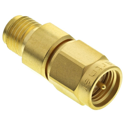 Telegartner Straight 50Ω RF Adapter SMA Plug to R-SMA Socket 6GHz