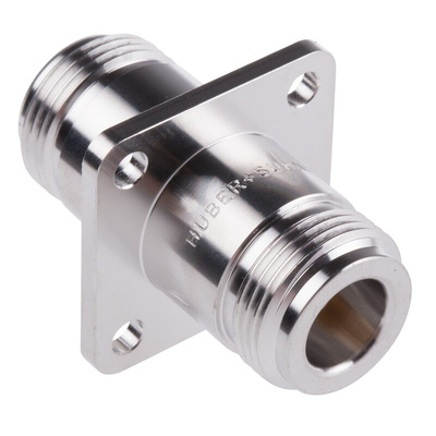 Huber+Suhner Straight 50Ω RF Adapter N Socket to N Socket 11GHz