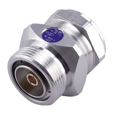 Huber+Suhner Straight 50Ω RF Adapter 7/16 Plug to 7/16 Socket 1775MHz