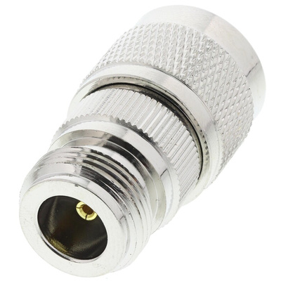 RF Solutions Straight 50Ω RF Adapter N Plug to N Socket 3GHz