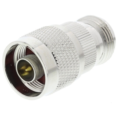 RF Solutions Straight 50Ω RF Adapter N Plug to N Socket 3GHz