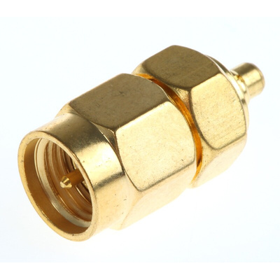 RF Solutions Straight 50Ω RF Adapter SMA Plug to MMCX Plug