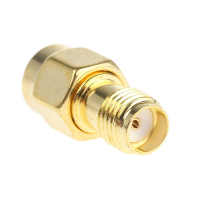 RF Solutions Straight 50Ω RF Adapter SMA Plug to SMA Socket 3GHz