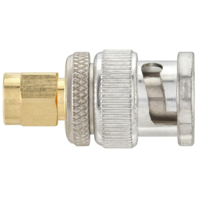 Rosenberger Straight 50Ω RF Adapter SMA Plug to BNC Plug 18GHz