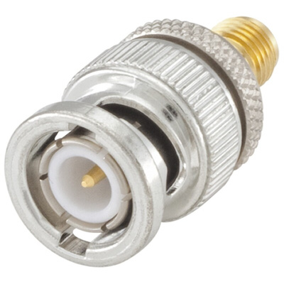 Rosenberger Straight 50Ω RF Adapter SMA Socket to BNC Plug 18GHz