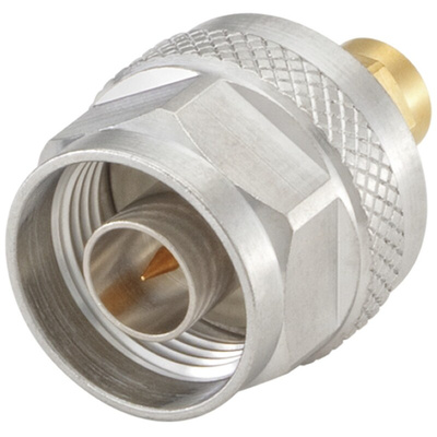 Rosenberger Straight 50Ω RF Adapter SMA Plug to N Plug 12GHz
