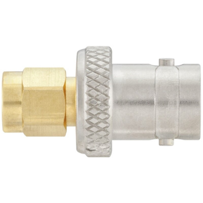 Rosenberger Straight 50Ω RF Adapter SMA Plug to BNC Socket 18GHz