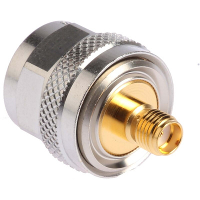 Rosenberger Straight 50Ω RF Adapter N Plug to SMA Socket 11GHz