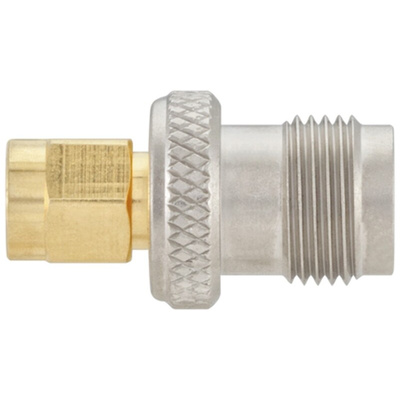 Rosenberger Straight 50Ω RF Adapter SMA Plug to TNC Socket 10GHz